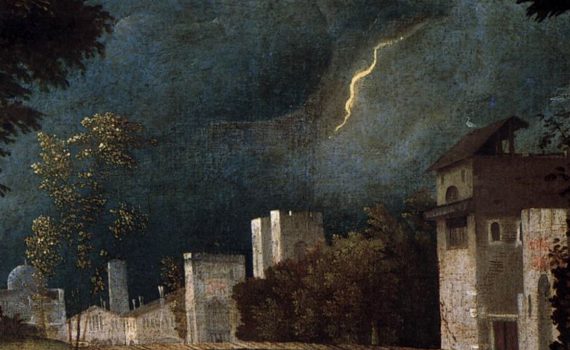 Giorgione, The Tempest, c. 1506-8 (Accademia) - detail