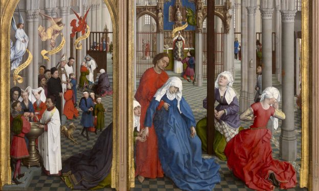 Rogier van der Weyden, The Seven Sacraments Altarpiece, 1445-50 (Museum of Fine Arts, Antwerp)
