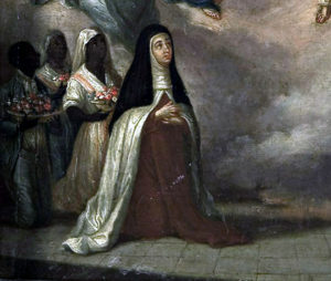 José Campeche, Exvoto de la Sagrada Familia (Exvoto of the Holy Family), late eighteenth century, oil on wood, 25.6 x 20.4 cm (San Juan, Puerto Rico, Colección Instituto de Cultura Puertorriqueña)